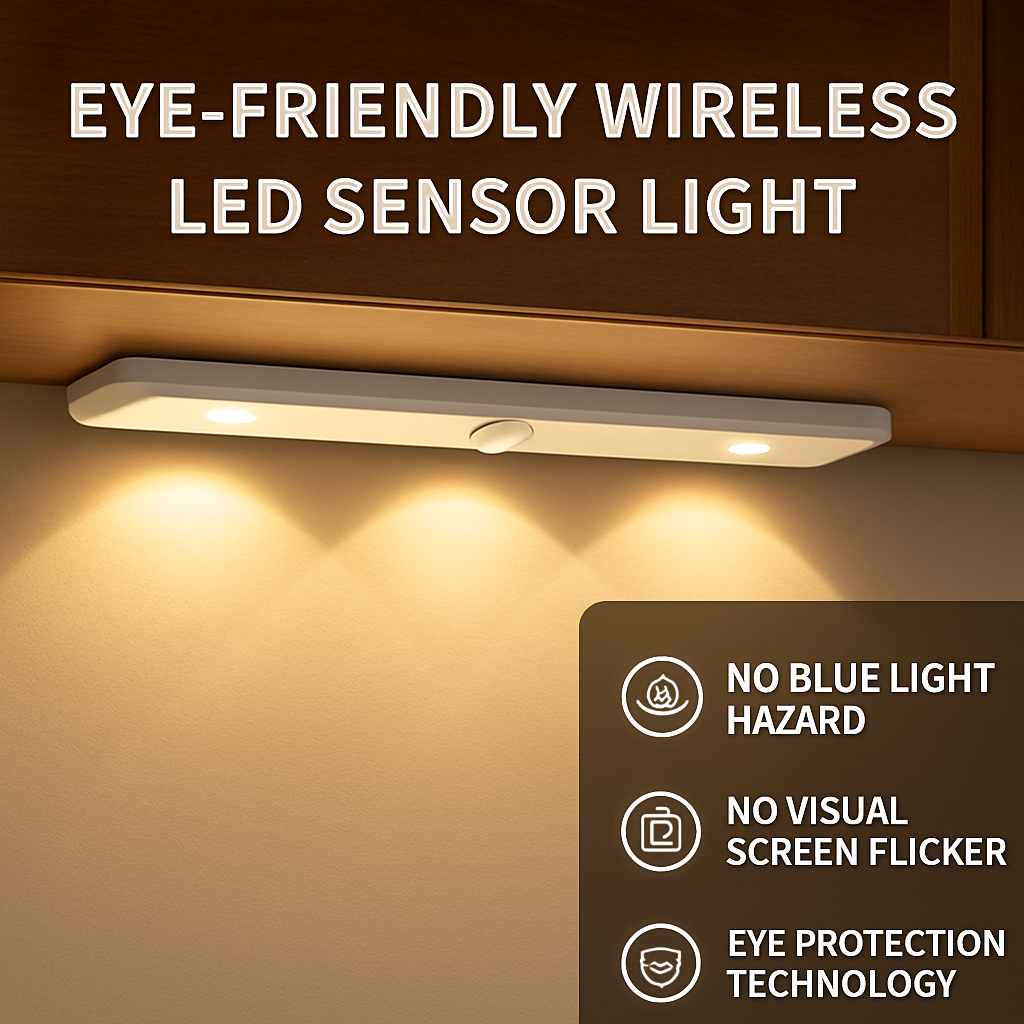 UltraGlow™ 3-Mode LED Ring Light with Motion Sensor | Rechargeable & Portable